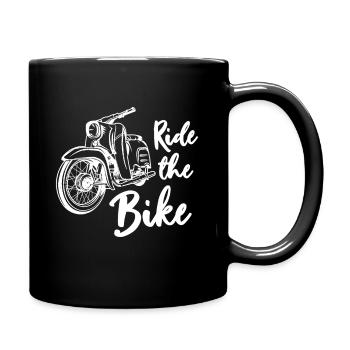 Hirondelle Hirondelle DDR Moped Nostalgie - Mug uni - noir - Droite