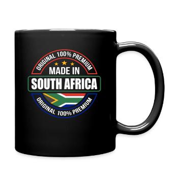 Afrique du Sud - Mug uni - noir - Droite