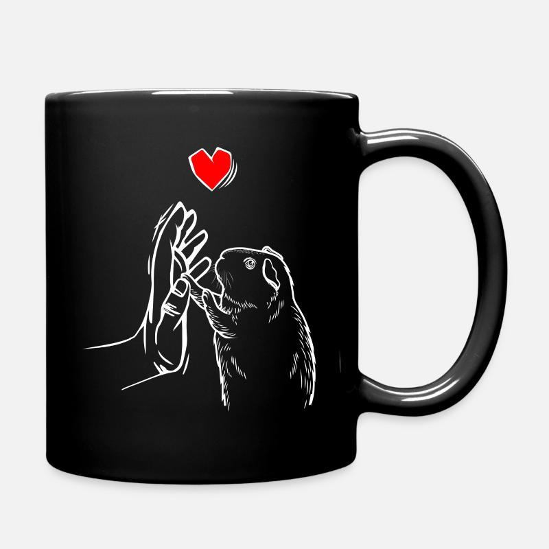 Hamster amour hamster hamster nain - Mug uni - noir