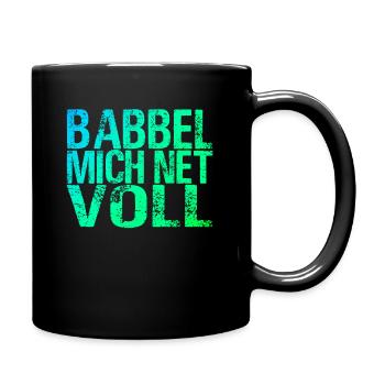 Frankfurt Hessen Apfelwein Hesse Wiesbaden Kassel - Tasse einfarbig - Schwarz - Rechts