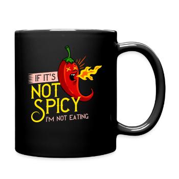 Piment piquant Jalapeno Habanero Poivre - Mug uni - noir - Droite