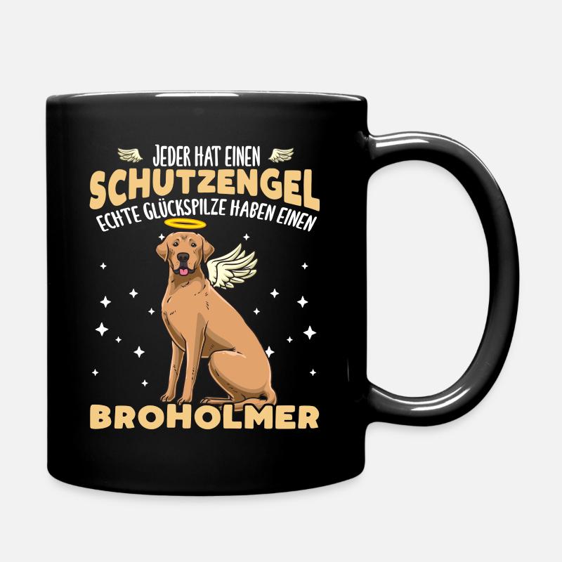 Broholmer Hund Hundefan - Tasse einfarbig - Schwarz