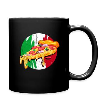 Italie Pizza Milan Italien Cadeau Rome - Mug uni - noir - Droite