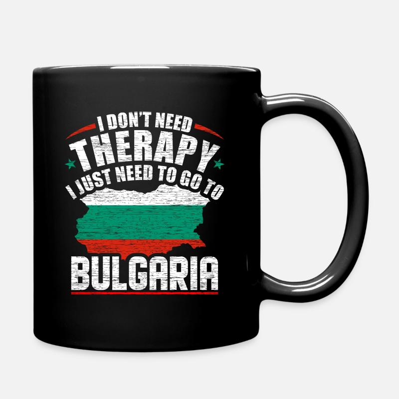 Bulgarien - Tasse einfarbig - Schwarz