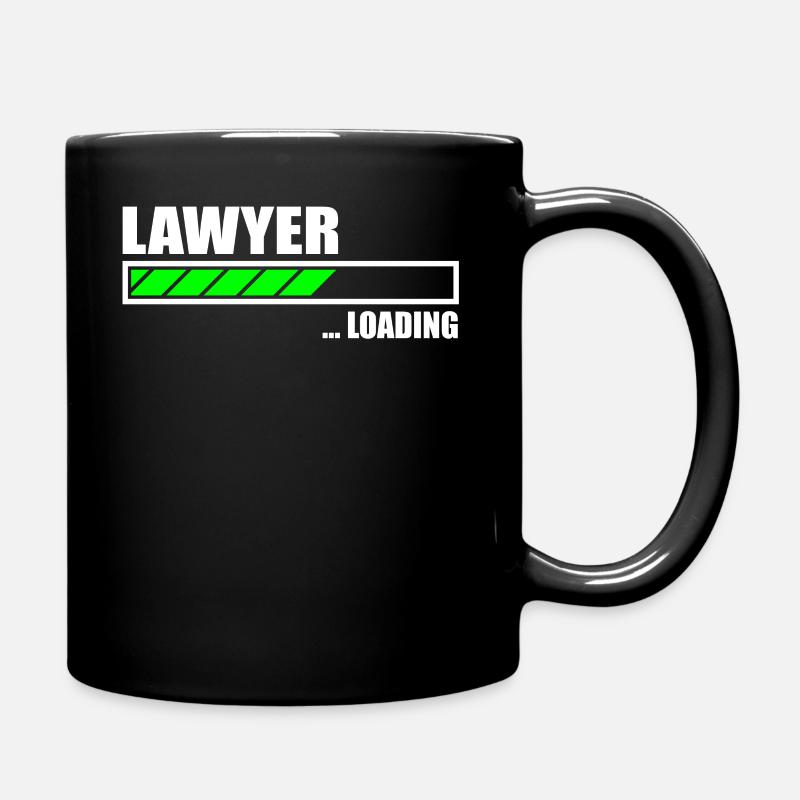 Lawyer Loading Bar - Full Colour Mug - black