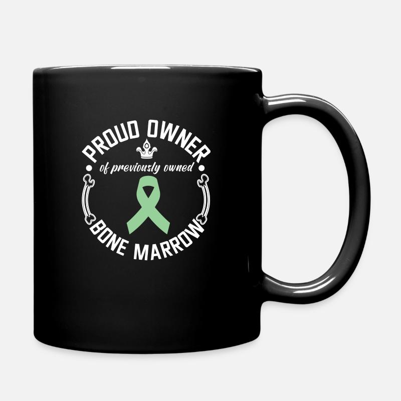 Knochenmarktransplantation - Tasse einfarbig - Schwarz