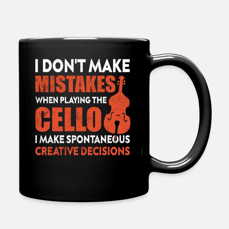 Violoncelle violoncelle - Mug uni - noir
