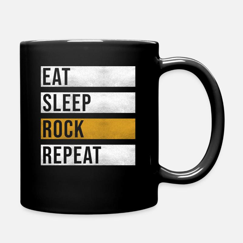 Rock sort drôle rockers - Mug uni - noir