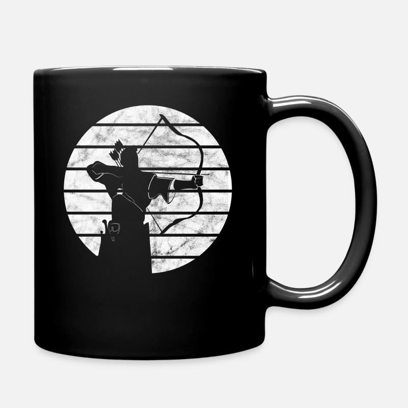 Tir à l’arc Arc Arc - Mug uni - noir