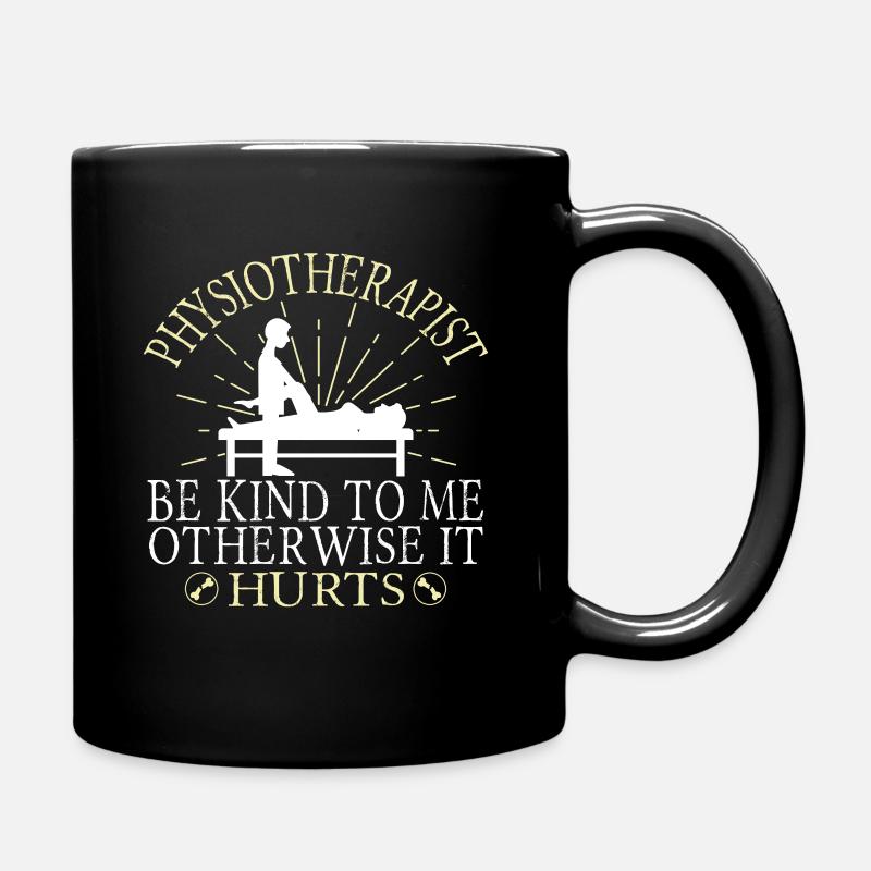 Physiotherapist - Full Colour Mug - black