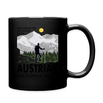 Autriche Autrichien Autriche Autriche - Mug uni - noir - Droite