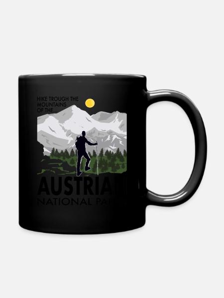 Autriche Autrichien Autriche Autriche - Mug uni - noir