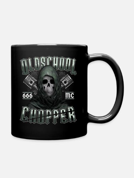 Oldschool Chopper - Mug uni - noir
