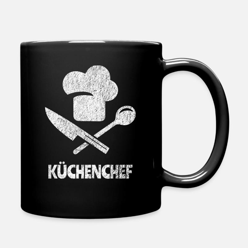 KÜCHENCHEF - Tasse einfarbig - Schwarz