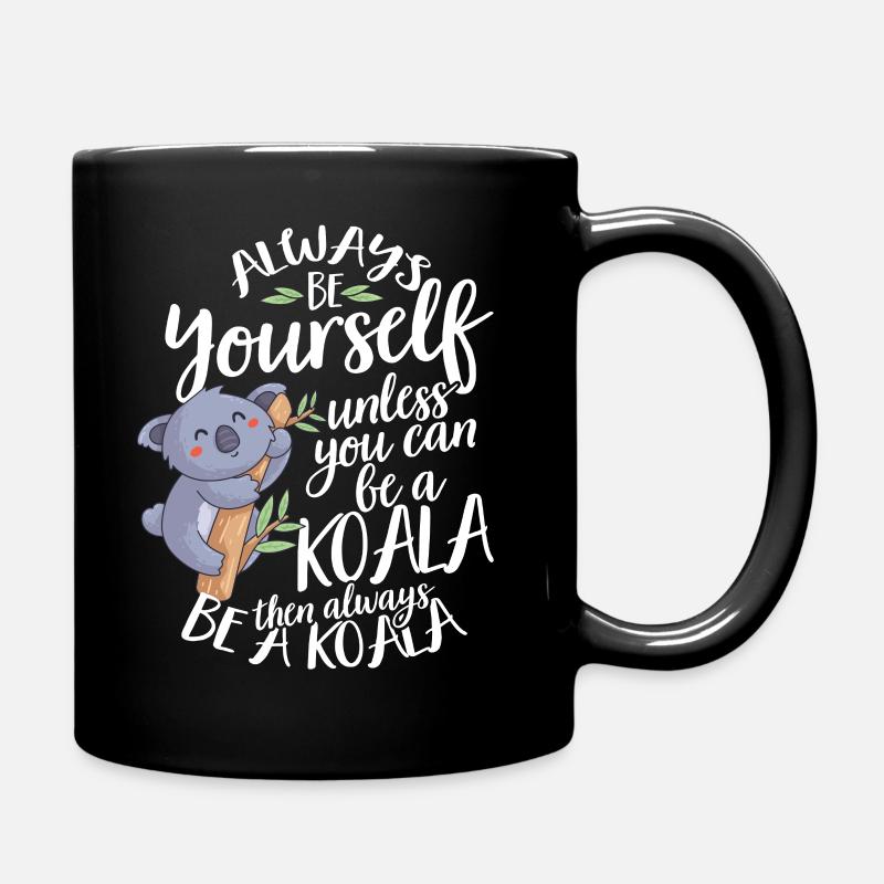 Koala - Full Colour Mug - black