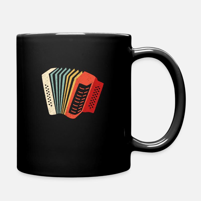 Accordéon accordéon accordéon - Mug uni - noir
