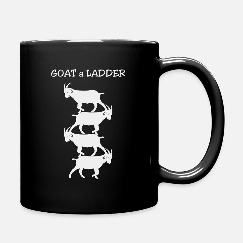 Chèvre chèvre - Drôle de chèvres - Mug uni - noir