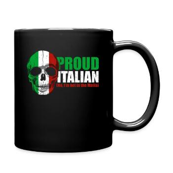 Italie mafia Milan Italien Cadeau Rome - Mug uni - noir - Droite