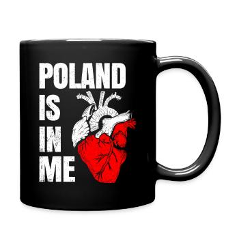 Poland - Full Colour Mug - black - Right