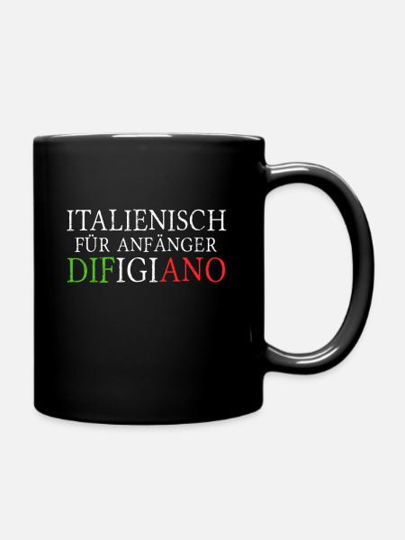 Difigiano - Tasse einfarbig - Schwarz