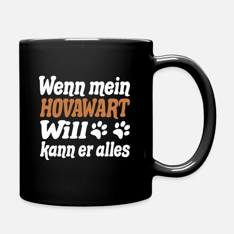 Hovawart - Tasse einfarbig - Schwarz