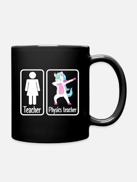 Professeur de physique physicienne - Mug uni - noir