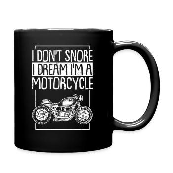 Motorcycle - Full Colour Mug - black - Right