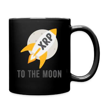 XRP Vers la Lune XRP Ripple Crypto Crypto - Mug uni - noir - Droite