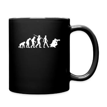 Fotograf Evolution Fotografie - Tasse einfarbig - Schwarz - Rechts