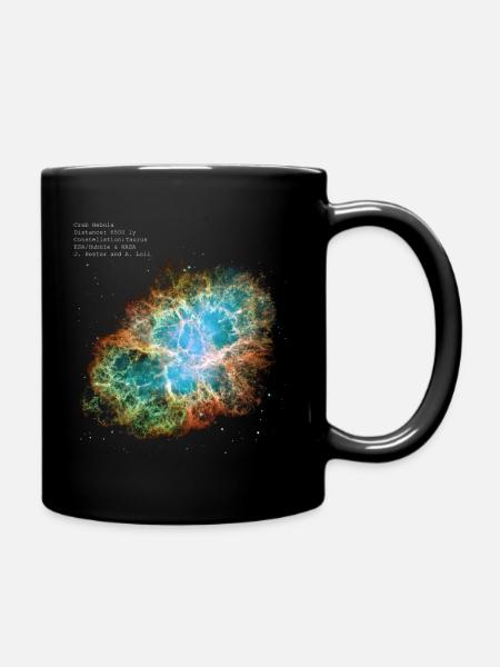 Crab Nebula - Mug uni - noir