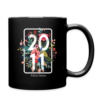 Beau cadeau d'anniversaire de 10 ans pour bébé - Mug uni - noir - Droite