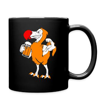 Dodo cadeau oiseau primitive fossil archéologie Geek - Mug uni - noir - Droite