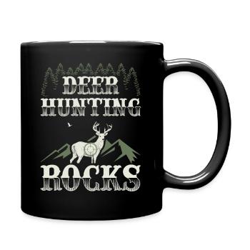Chasseur Chasse chasse chasse Chasse Chasse Chasseur Cadeau - Mug uni - noir - Droite