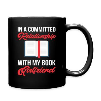 Fictional Characters Books Reading Readers Book Fan - Full Colour Mug - black - Right