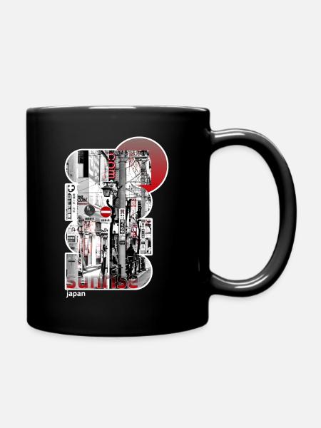 Japan, japanisch, Tokyo Stadt - Tasse einfarbig - Schwarz