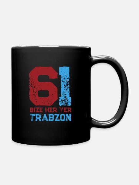 Bize her yer Trabzon - Tasse einfarbig - Schwarz
