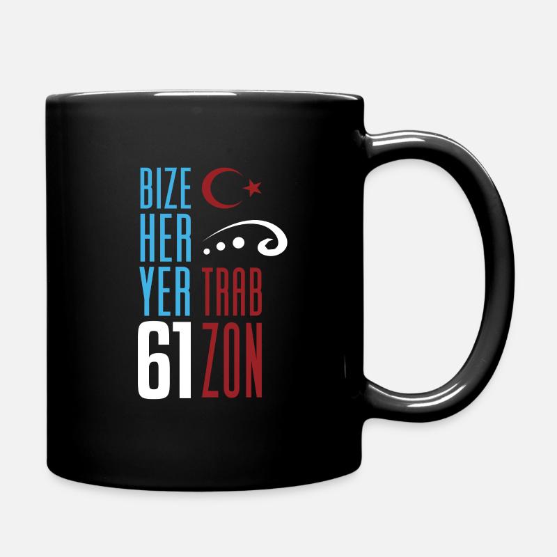 Bize her yer Trabzon - Full Colour Mug - black