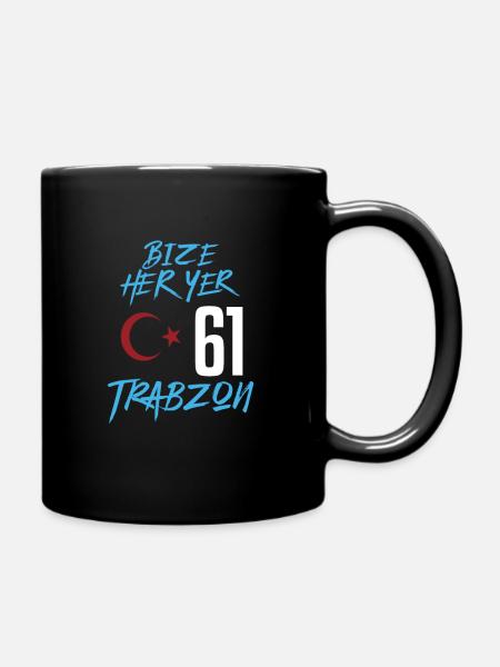 Bize her yer Trabzon - Tasse einfarbig - Schwarz