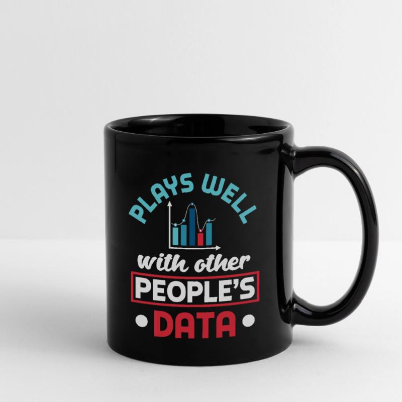 Data Engineering Data Analytics für einen Data Tasse einfarbig