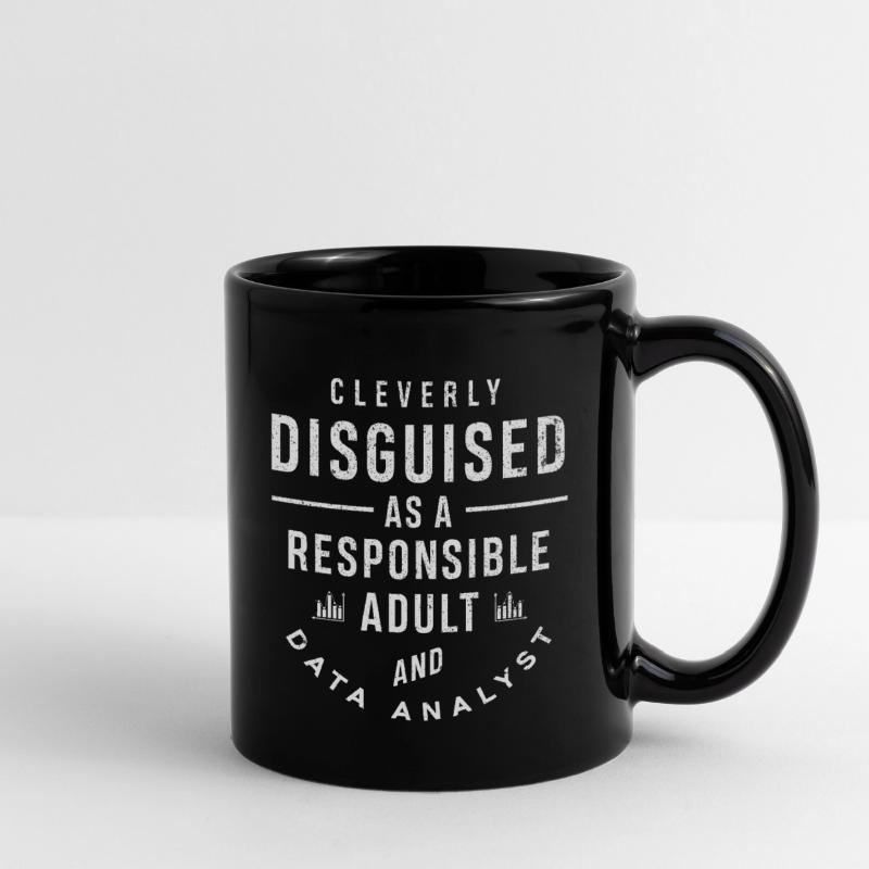 Data Engineering Data Analytics Data Scientist Tasse einfarbig