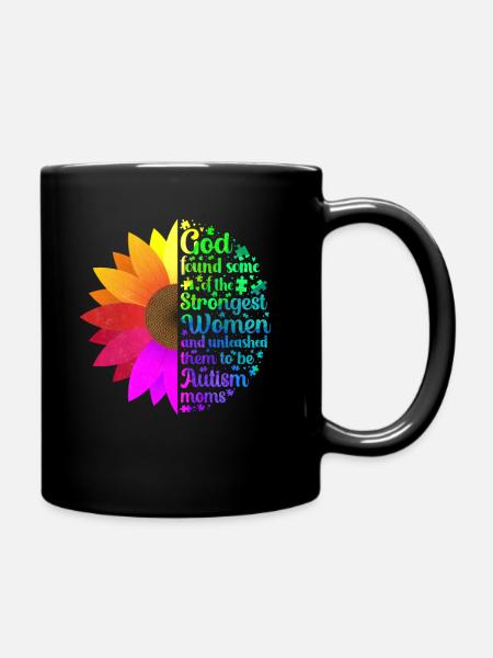 Autism Awareness - Full Colour Mug - black