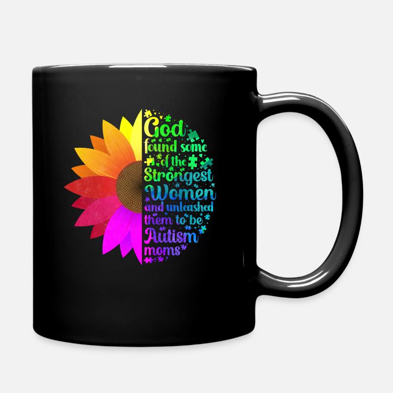 Autism Awareness - Full Colour Mug - black