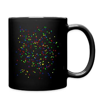 Confetti Colorful - Full Colour Mug - black - Right