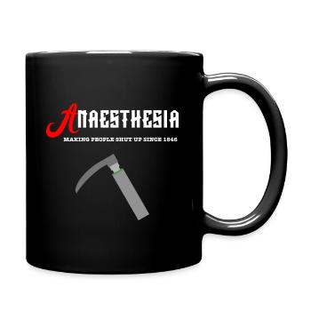 Anesthésiste, médecins ambulanciers - Mug uni - noir - Droite