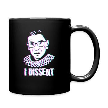 RBG Ruth Bader Ginsburg Feministisch Politisch - Tasse einfarbig - Schwarz - Rechts