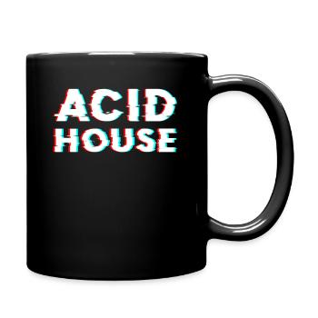 Acid House - Tasse einfarbig - Schwarz - Rechts