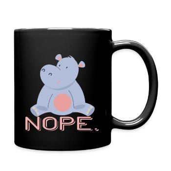 NILPFERD NILPFERDE - Tasse einfarbig - Schwarz - Rechts