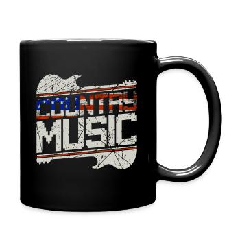 Country Music America - Full Colour Mug - black - Right