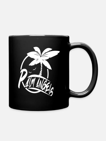 Palm Angeles pulle, palm spring, palm beach - Mug uni - noir