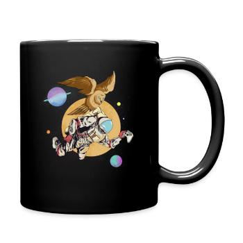 Space controller - Full Colour Mug - black - Right